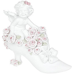 Статуэтка Angel в туфельке 7.5х16.1х14.9 см Bona DP42436