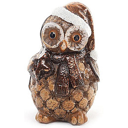 Статуэтка ceramic Коричневая Сова 14.5 см Bona DP42615