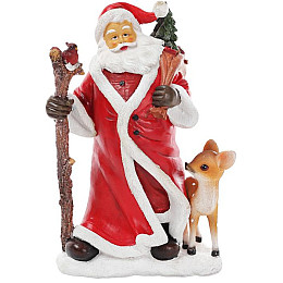 Статуетка Santa та оленя 33 см Bona DP42702
