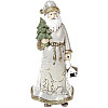 Статуетка Santa із ялинкою 22 см, шампань Bona DP43009
