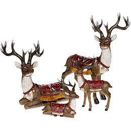 Статуэтка Королевский Олень 36х18х38 см Bona DP43212