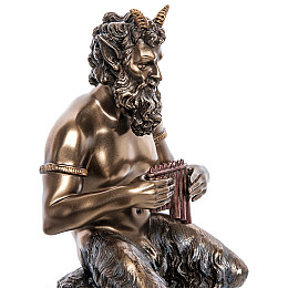 Статуетка Пан, що грає на флейті 24,5 см Veronese AL45472