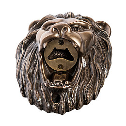 Статуэтка открывалка для бутылок Лев 16 см Veronese AL46351