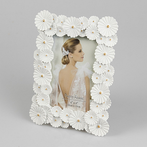 Декоративная фоторамка Wedding flowers 16х21 см Veronese AL78465