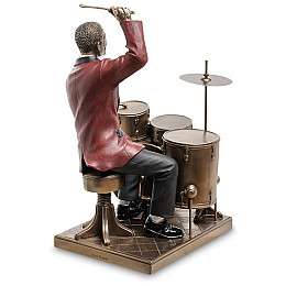 Статуэтка декоративная Барабанщик 27 см Veronese AL84437