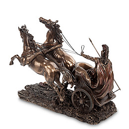 Статуэтка декоративная Ахиллес 33х26 см Veronese AL84460