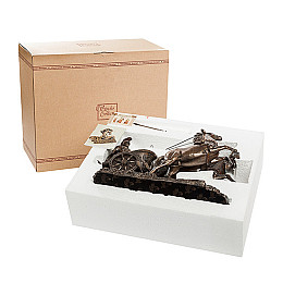 Статуэтка декоративная Ахиллес 33х26 см Veronese AL84460