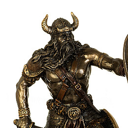 Статуетка декоративна Скандинавський воїн 23х19х13 см Veronese AL84480