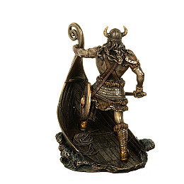 Статуетка декоративна Скандинавський воїн 23х19х13 см Veronese AL84480