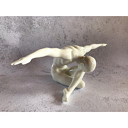 Статуетка декоративна Atlet 13,5 х40 см Unicorn Studio AL86327