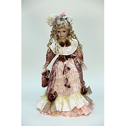 Лялька порцелянова сувенірна Маргарита Vintage Doll SK15310