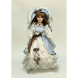 Лялька сувенірна порцелянова колекційна Лілія Vintage Doll SK15944