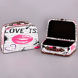 Набор шкатулок Поцелуй Love Is Lefard AL29017