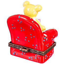 Декоративная шкатулка Мишка на кресле Uniсorn Studio AL30514