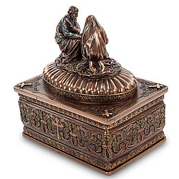 Шкатулка Рождение Христа 12 см Veronese AL31463