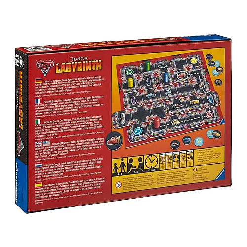 Настільна гра Лабіринт Юніор Тачки-2 Ravensburger 103954