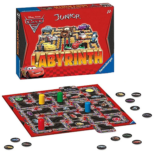 Настільна гра Лабіринт Юніор Тачки-2 Ravensburger 103954