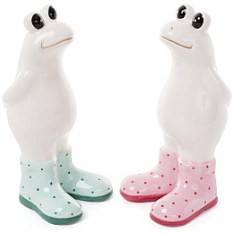 Фігурка декоративна Жаба в чоботях 7х75х145 см Bona DP42111