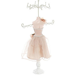 Біжутерниця підставка для прикрас Бежеве плаття 17.5х12.5х40.5 см підвіска Bona DP42472