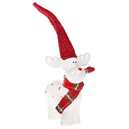 Фігурка ceramic декоративна Олень у шапці 158 см Bona DP42897