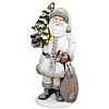 Фігура декоративна Santa із ялинкою 80 см сірий Bona DP43085