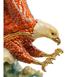 Шкатулка для бижутерии Орел 15,5 см Lefard AL45316