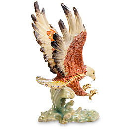 Шкатулка для бижутерии Орел 15,5 см Lefard AL45316