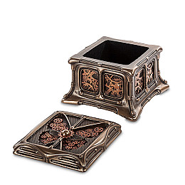Шкатулка в стиле Стимпанк 7 см Veronese AL45475
