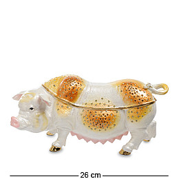 Шкатулка для бижутерии Поросенок 26 см Lefard AL45522