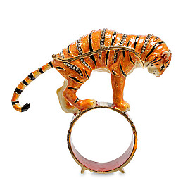 Шкатулка для бижутерии Тигр 11,5 см Lefard AL45943