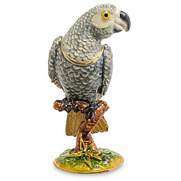 Шкатулка для бижутерии Попугай 9,5 см Lefard AL46276