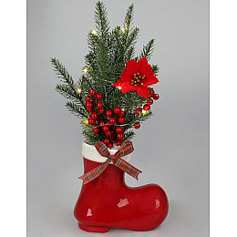 Декоративна композиція Чобіток з LED підсвічуванням Bona DP69072