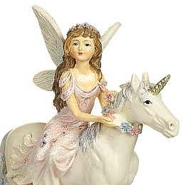 Фигурка Феечка наездница Lefard AL84529 Белый