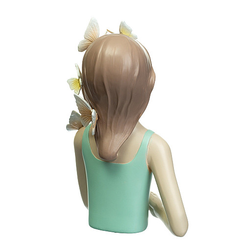 Фігурка Girl in turquoise 265х16х11 Lefard AL97898 Білий