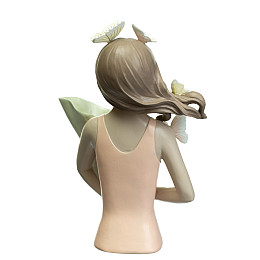 Фигурка Girl in coral 31х21х16 см Lefard AL97901 Белый