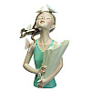 Фігурка Girl in green 32х20х13 см Lefard AL97902 Білий