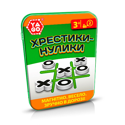 Настольная магнитная игра Крестики-нолики YaGo KD113200