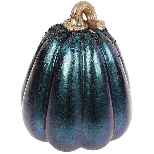 Фигурка Pumpkin 13х13х165см синяя с золотом и бисером Bona DP113665