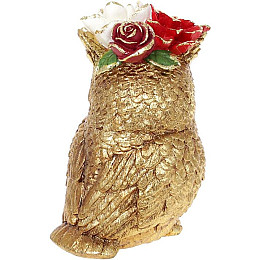 Фигурка Сова в цветах 18 см Bona DP113675