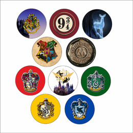 Набір піктограм Vivay 56 мм Harry Potter (9884)