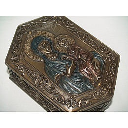 Шкатулка Дева Мария и Иисус Veronese AL3172