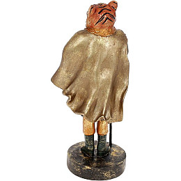 Декоративна фігурка Bona Тигр 37.5 см синій з золотом DP113839