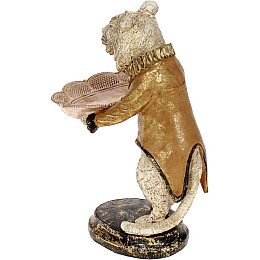 Декоративна фігурка Bona Тигр з підносом 25 см DP113846