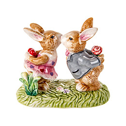 Декоративная фигурка Свидание кроликов 11 см Lefard AL113892