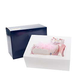 Декоративная фигурка Kitty in pink 12 см Pavone AL114023