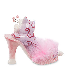 Декоративная фигурка Kitty in pink 12 см Pavone AL114023