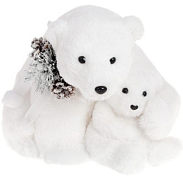 Интерьерная новогодняя игрушка Медвежатки 33 см Bona DP114237