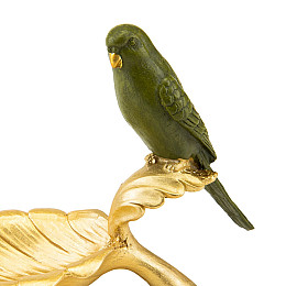 Фигурка декоративная Волнистый попугай 20 см Lefard AL115290