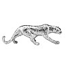 Фигурка декоративная Серебряный хищник 37 см Lefard AL115294