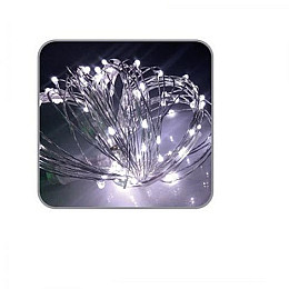 Гірлянда LED світлодіодна зовнішня з контролером 10м Stenson R82853-1 White